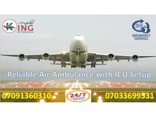 King Air Ambulance Services in Chennai- Excellent Medical Support