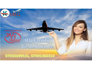 Take King Air Ambulance in Dibrugarh-Hi-Tech Medical Tool