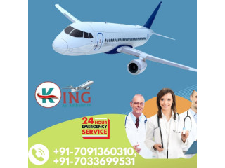 Select the Most Preferred King Air Ambulance in Mumbai with Liability