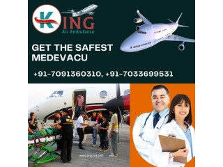 King Air Ambulance in Raipur at Reduced Rate Obtain Now