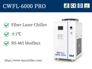 Industrial water chiller for 6KW fiber laser cutting & welding machine