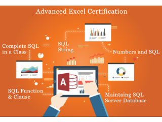 Excel Classes in Delhi, Shahdara, SLA Consultants India, VBA/Macros & SQL Certification with 100% Job Guarantee