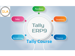 Tally Classes in Delhi, Indrapuram, SLA Institute, Accounting, GST, SAP FICO Certification, Free Demo Classes with 100% Job